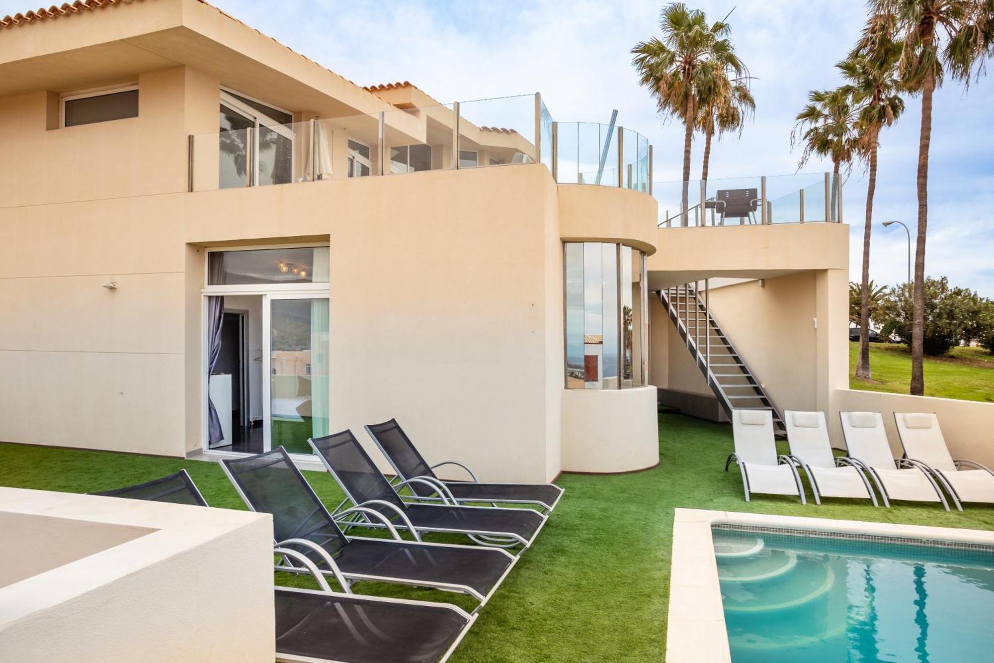 Villa Olbia Charming Dreamview With Jacuzzi Costa Adeje  Eksteriør billede